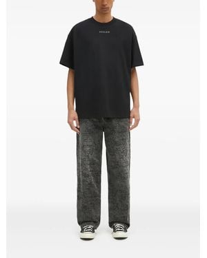 Ksubi Logo-Motif T-Shirt - Black