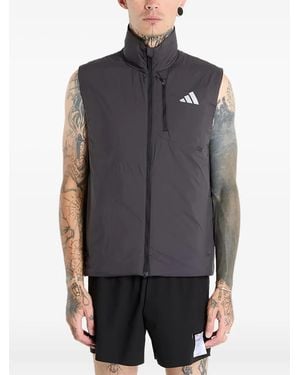 adidas Adi365 Climawarm Running Gilet - Grey