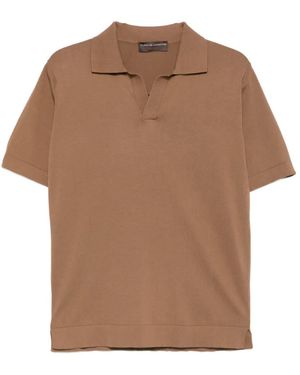 FILIPPO DE LAURENTIIS Short-Sleeve T-Shirt - Brown