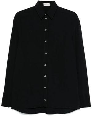 Sonia Rykiel Crepe Shirt - Black