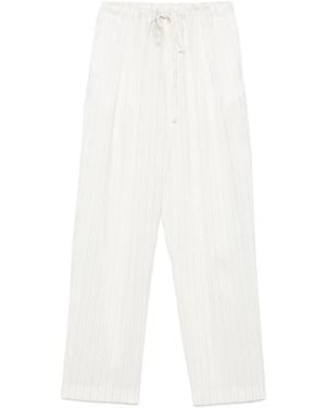 KHAITE Trenton Trousers - White