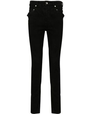 Rick Owens Tyrone Mid-Rise Skinny Jeans - Black