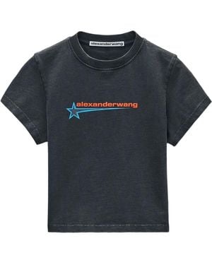 Alexander Wang Shrunken Tシャツ - ブルー