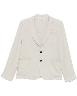Barena Buttoned Jacket - White