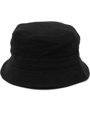 Lacoste Piqué Bucket Hat - Black