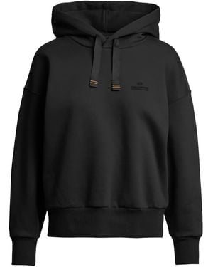 Parajumpers Sweater Met Trekkoord Capuchon - Zwart