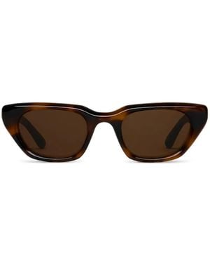 Chimi Tortoiseshell-Effect Cat-Eye Sunglasses - Brown