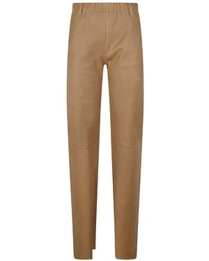 Stouls Oswald Leather Trousers - Natural
