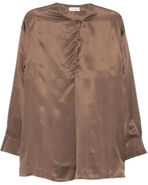 Ruohan Brac Blouse - Brown