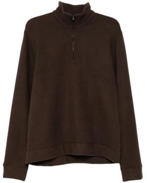 James Perse Pullover Mit Reißverschluss - Braun