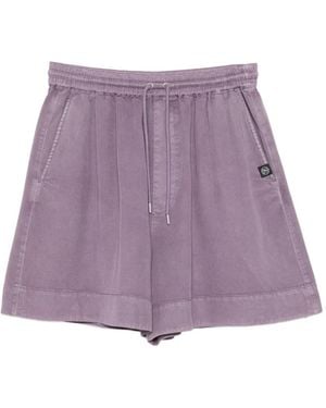 SPORT b. by agnès b. Dyed Bermuda Shorts - Purple