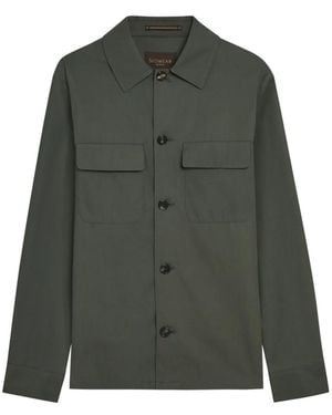 Slowear Button-Up Shirt Jacket - Green