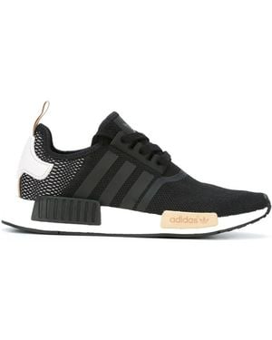 adidas Tonal Lace-Up Sneakers - Black