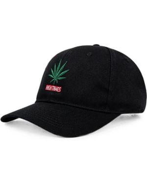 Wacko Maria High Times Embroidered Baseball Cap - Black