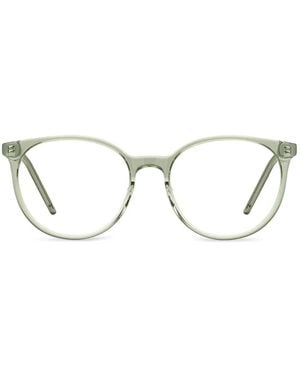 Marc Jacobs Round-Frame Glasses - Weiß