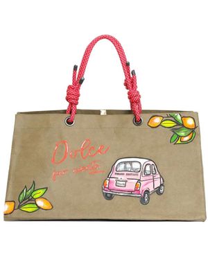 Brigitte Bardot Dolce Beach Bag - Natural