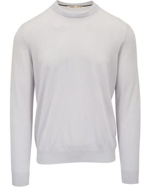 Maurizio Baldassari Crew-Neck Cashmere Jumper - White