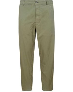 Universal Works Button-Zip Pants - Green