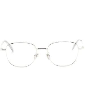 KENZO Lunettes De Vue Weave À Monture Géométrique - Blanc