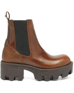 DIESEL D-Hammer-Chelsea Boots - Brown