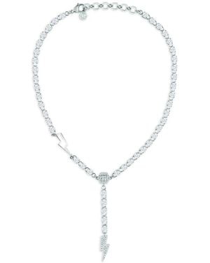 Philipp Plein Vanity Necklace - White