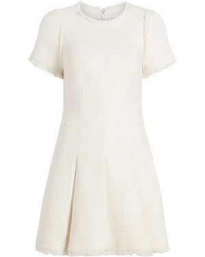 Cinq À Sept Nova Tweed Minidress - White