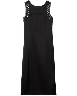 3.1 Phillip Lim Embellished Sleeveless Midi Dress - Black