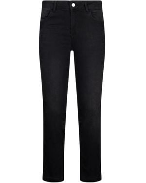 Liu Jo Strassverzierte Jeans - Schwarz