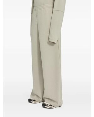 MM6 MAISON MARGIELA X SALOMON Elastic-Waist Logo-Print Track Trousers - Natural
