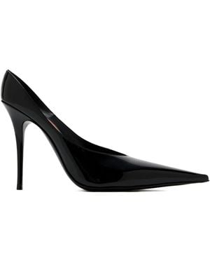 AMINA MUADDI 105Mm Leather Pumps - Black