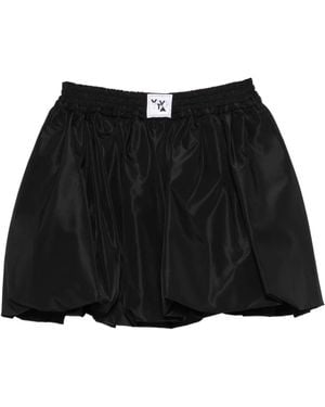 Vivetta Bubble-hem mini skirt - Schwarz