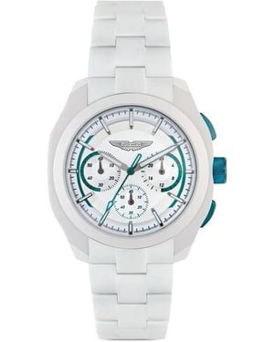 Aston Martin Crt Chronograph 42Mm Watch - White