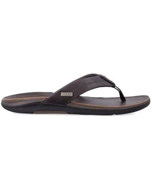 Reef Offshore Logo-Plaque Flip Flops - White