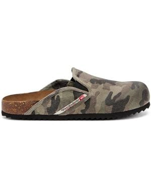 DIESEL Mules D-Woodstock - Grigio