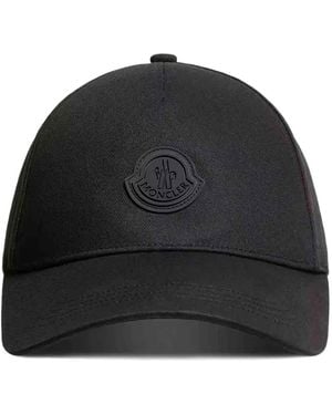 Moncler Casquette À Patch Logo - Noir