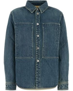 Jil Sander Denim Oversize Shirt - Blue