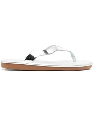 Ancient Greek Sandals Laconia Leather Sandals - White