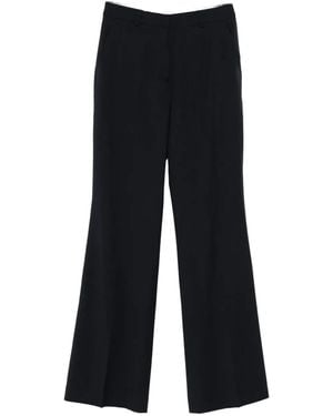 Manuel Ritz Flared Wool Pants - Black