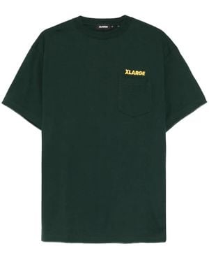 X-Large Logo-Detail T-Shirt - Green