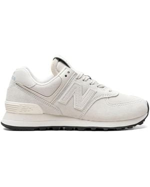 New Balance Sneakers 574 "Linen/Sea Salt" - Bianco