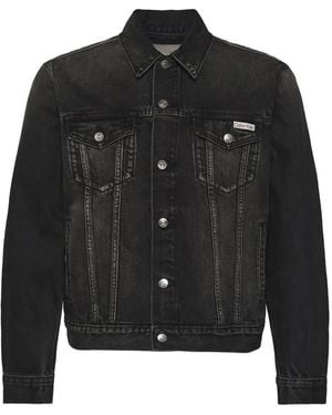 Calvin Klein Buttoned jacket - Negro
