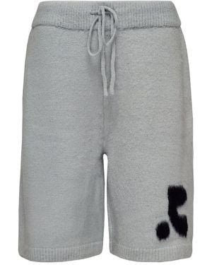 Rest&Recreation Gestrickte Hairy Shorts - Grau