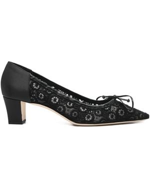 Manolo Blahnik Martebal Pumps - Black