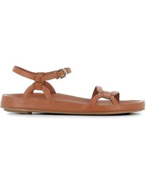 Roberto Del Carlo Leather Sandals - Brown