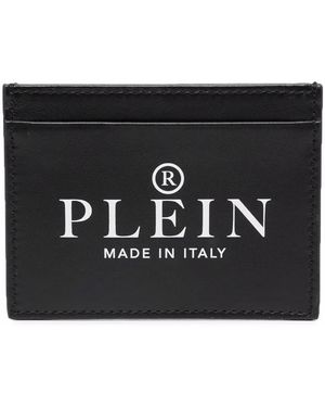 Philipp Plein Portacarte Con Stampa - Nero