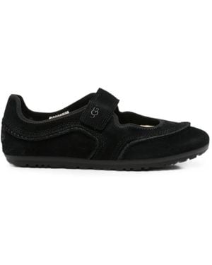 UGG Quill Touch-Strap Ballet Flats - Black