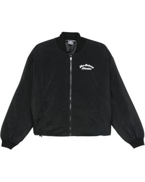 New Balance Embroidered zip-up jacket - Schwarz