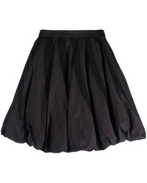 Kiko Kostadinov A-Line Puffball Skirt - Black