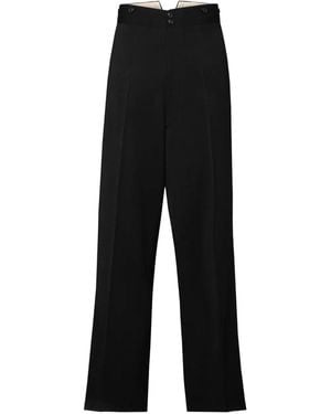 Maison Margiela Wool Trousers - Black