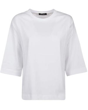 Aragona T-Shirt Con Maniche A 3/4 - Bianco